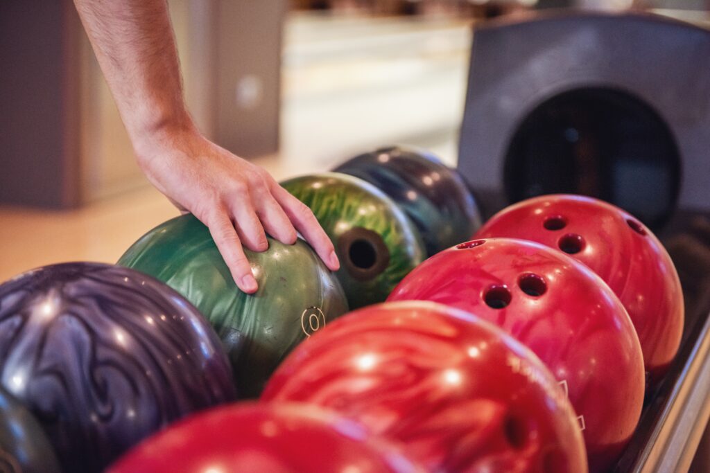 Bowling Balls at Howell Bowl-e-Drome